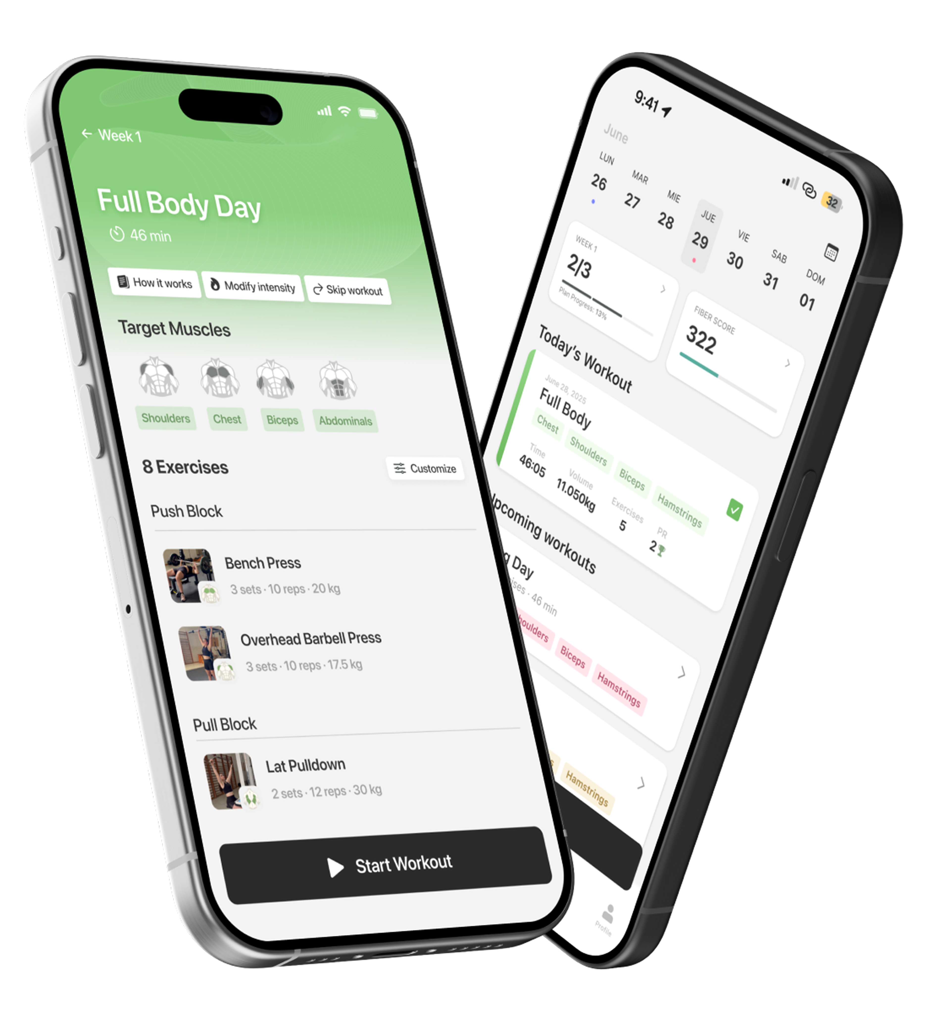 Fiber App Mockup